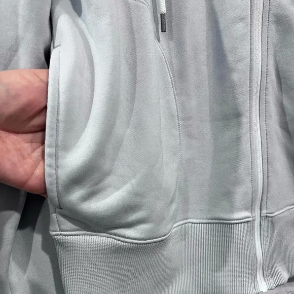 Under Armour Size Medium Dockside Fish Full Zip‎ Jacket Active Comfy Halo Gray - Picture 8 of 13